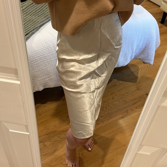 BABATON slip midi skirt - Picture 4 of 4